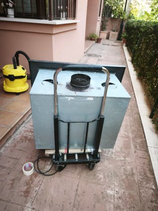 URGE Chimenea Carbel C70 plus leña con ventilación
