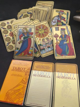 Tarot de Marsella Luxe Dorado 78 Cartas