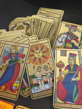 Tarot de Marsella Luxe Dorado 78 Cartas
