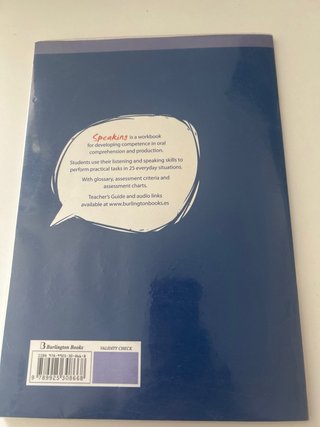 Libro ingles oral 4Eso  Isbn 9799925308668