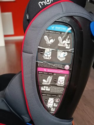 Silla Coche More Isofix Grupos 1-2-3