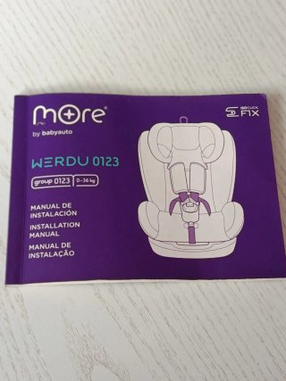 Silla Coche More Isofix Grupos 1-2-3