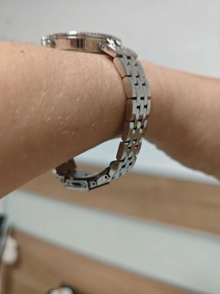 Reloj Marea Mujer Plata y Blanco