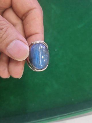 Anillo Plata 925 Labradorita
