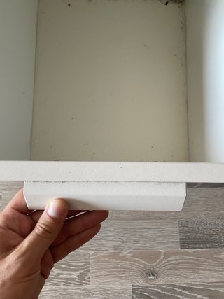 Mesita de noche BRIMNES Ikea blanca