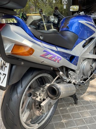 Kawasaki ZZR 600 1991 Azul/Plata