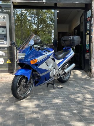 Kawasaki ZZR 600 1991 Azul/Plata