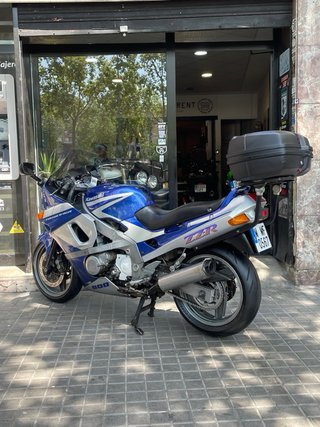 Kawasaki ZZR 600 1991 Azul/Plata