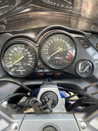Kawasaki ZZR 600 1991 Azul/Plata