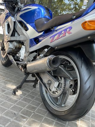 Kawasaki ZZR 600 1991 Azul/Plata