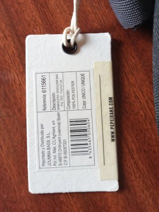 Maricona Pepe Jeans gris bandolera NUEVA