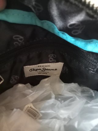 Maricona Pepe Jeans gris bandolera NUEVA