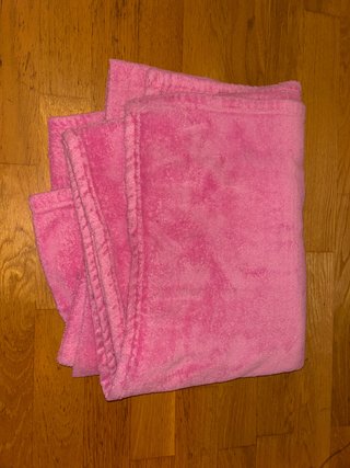 Manta suave rosa