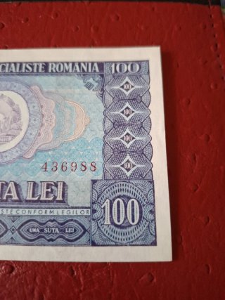 Billete 100 Lei Rumanía 1966 SC