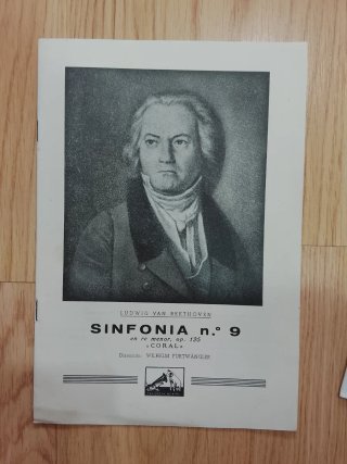 Vinilo Beethoven Novena Sinfonía