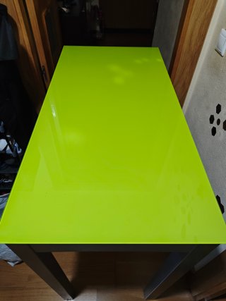 Mesa alta cocina con 2 taburetes