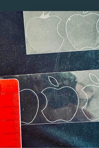 6 Pellicole Protettive Logo Apple iPad