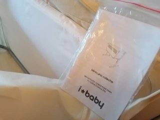 Minicuna colecho con colchón y bolsa