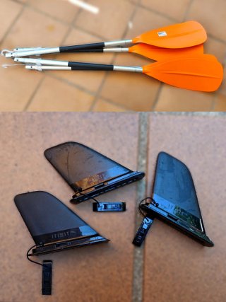 Pack completo Kayak hinchable ITIWIT 2/3 plazas