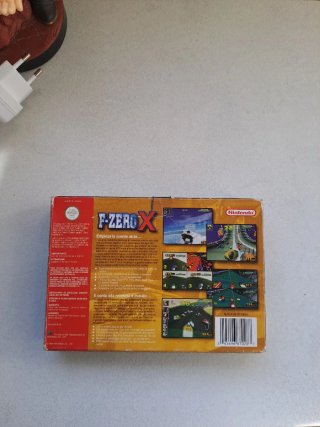 F-Zero X Nintendo 64 PAL Version