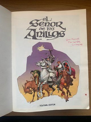 El Señor de los Anillos Toutain