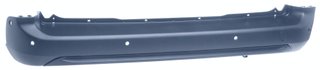 Centro Paragolpes Trasero Imprimado Con 6 Agujeros Para Sensores para Citroen BERLINGO 2018 y BERLINGO MULTISPACE 2018, Fiat DOBLO 2022, Opel COMBO 2018, Peugeot PARTNER 2018 y RIFTER 2018 y Toyot...