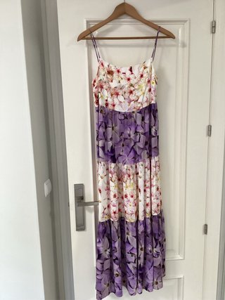 Vestido largo Desigual estampado floral