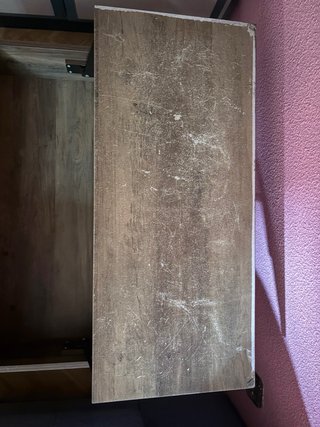 Mesa centro elevable madera y metal