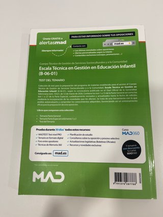 Test del temario de oposicion tecninca infantil