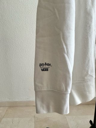 Sudadera Vans x Harry Potter Blanca Talla M
