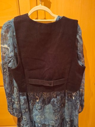 Vestido Desigual XL Estampado Azul