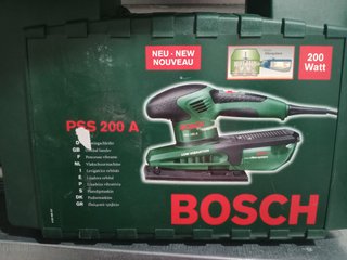 Lijadora Orbital Bosch PSS 200 A