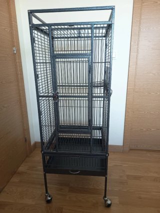 Jaula grande para pajaros medianos