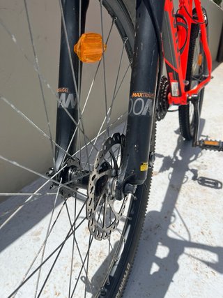 Bicicleta Rockrider BTWIN Naranja