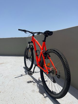Bicicleta Rockrider BTWIN Naranja