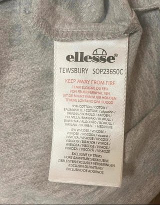 Camiseta Ellesse Gris Talla M