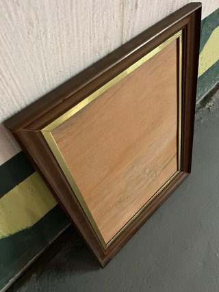 Cuadro de madera grande para cuadros fotos 65x50cm