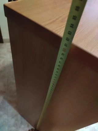 Zapatero de madera con cajón