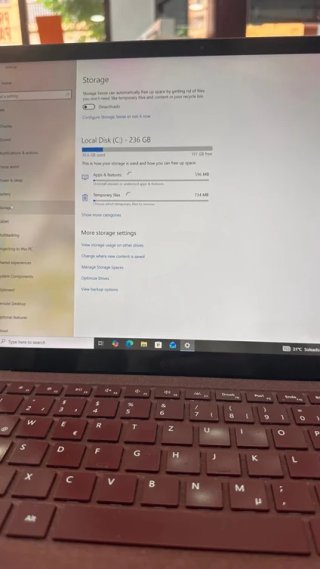 Microsoft Surface Laptop 256GB Táctil