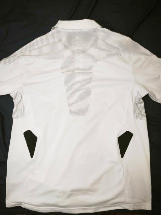 Polo Adidas ClimaCool Blanca L