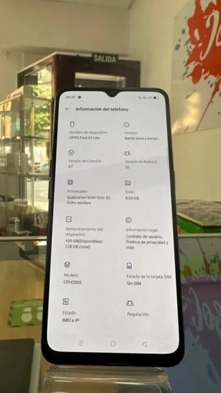 Oppo Find X2 Lite Azul Marino 128GB