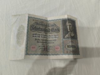 10000 Mark 1922 Germania Banconota