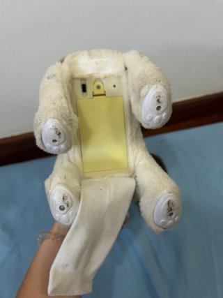 Perro de peluche con sonido