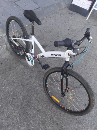 Bicicleta BTWIN POPLY 300 Rueda 24x1,75