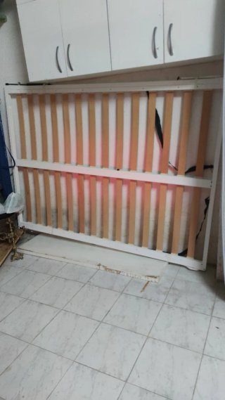 Cama Plegable Blanca