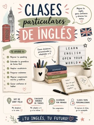 Clases particulares inglés online