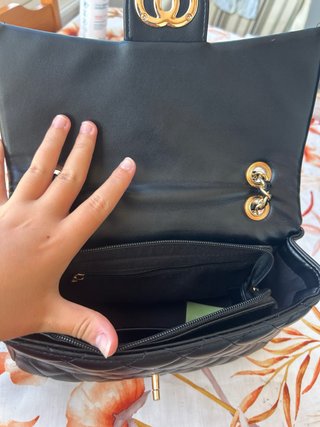 Bolso Chanel Negro Matelassé