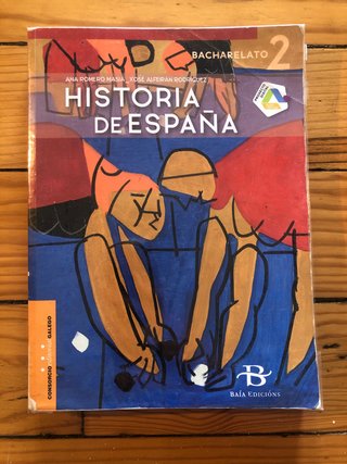 Libro historia de españa 2 bachillerato gallego