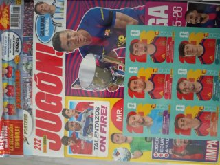 Revista Jugón 231 y 232 de Panini