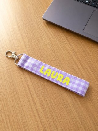 Llavero personalizado con nombre